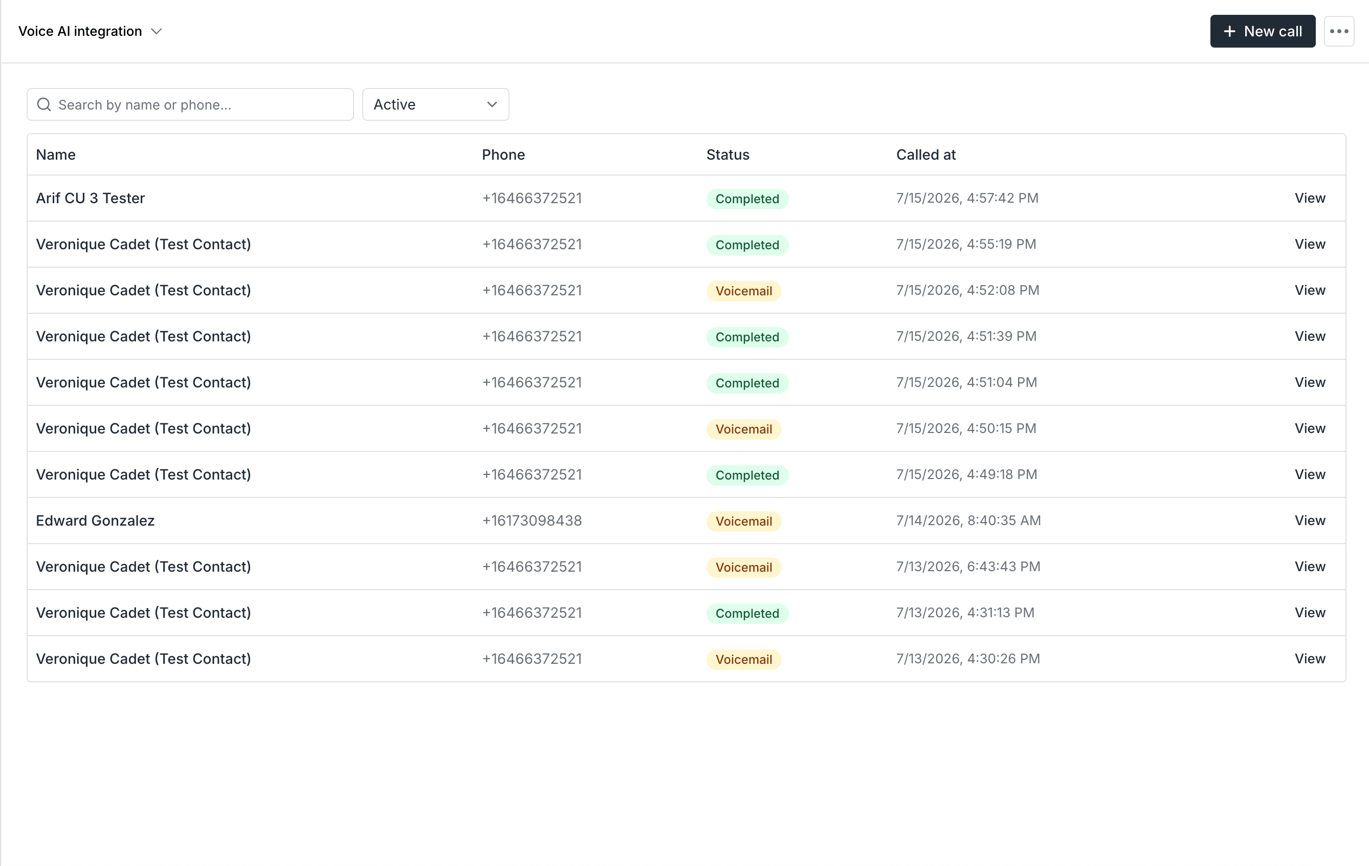 Voice AI integration preview 1